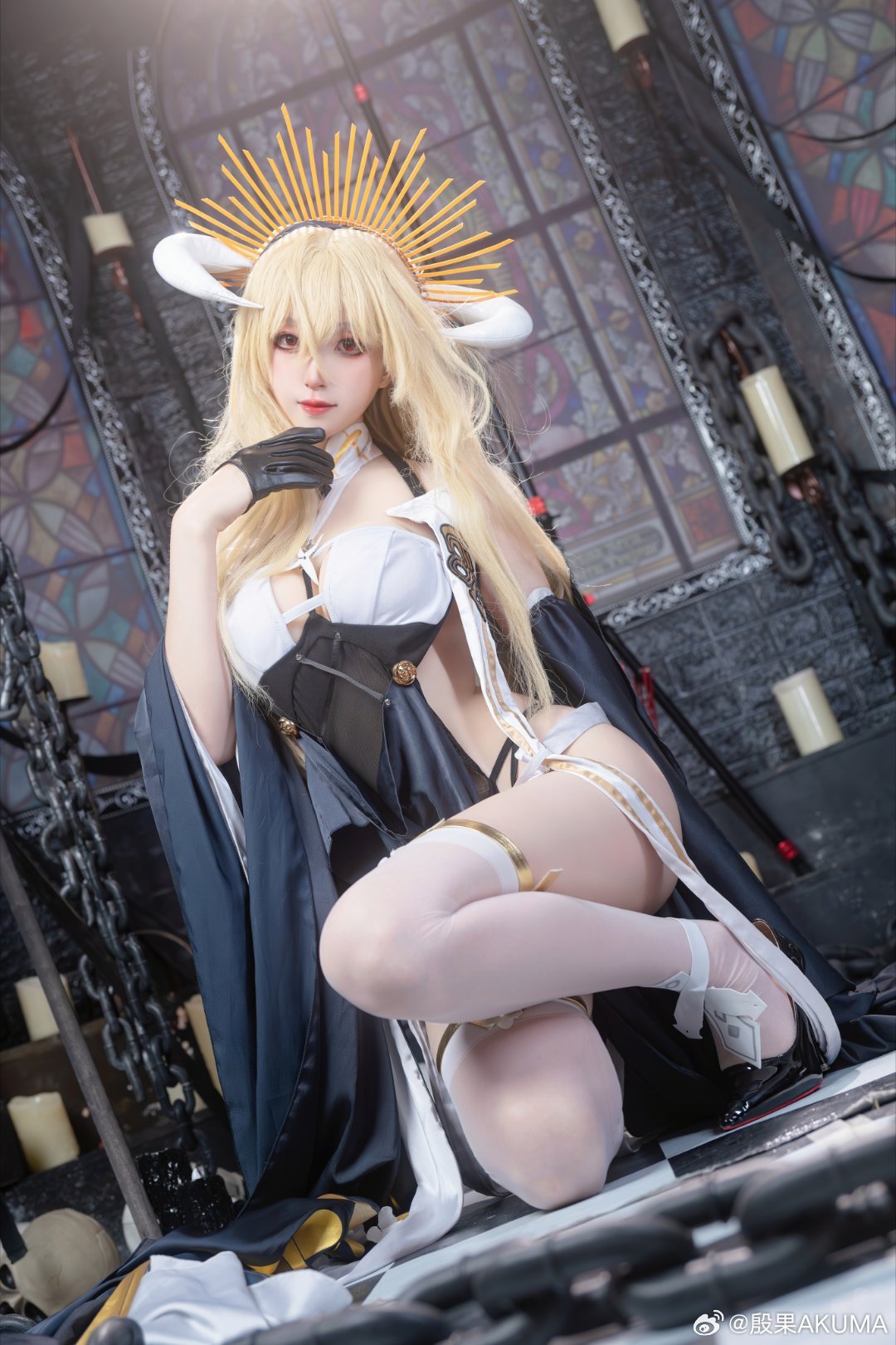 cosplay 我会为您祈福的，直到永远……永远……碧蓝航线——怨仇@殷果AKUMA-米哈社