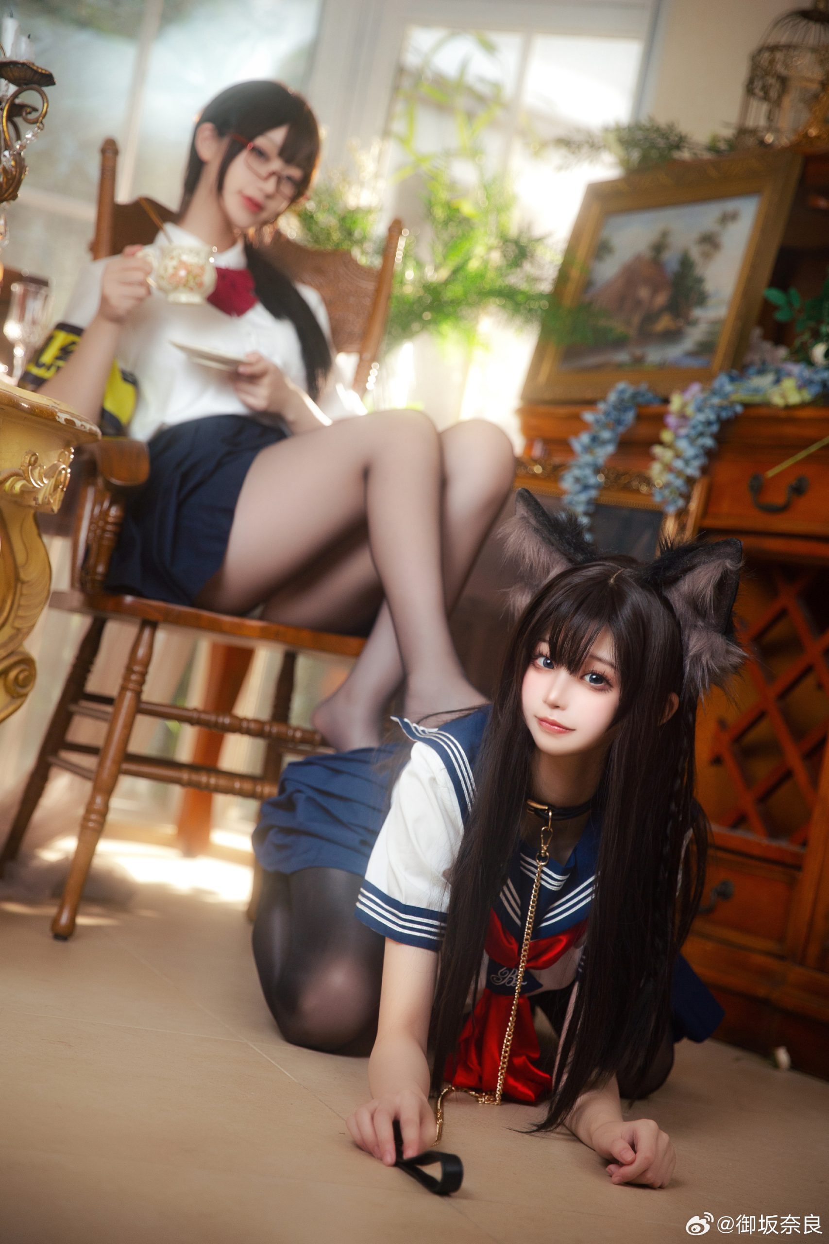 我不在乎这个，只要能够永远跟您在一起………♡ 少女写真 JK@御坂奈良-米哈社