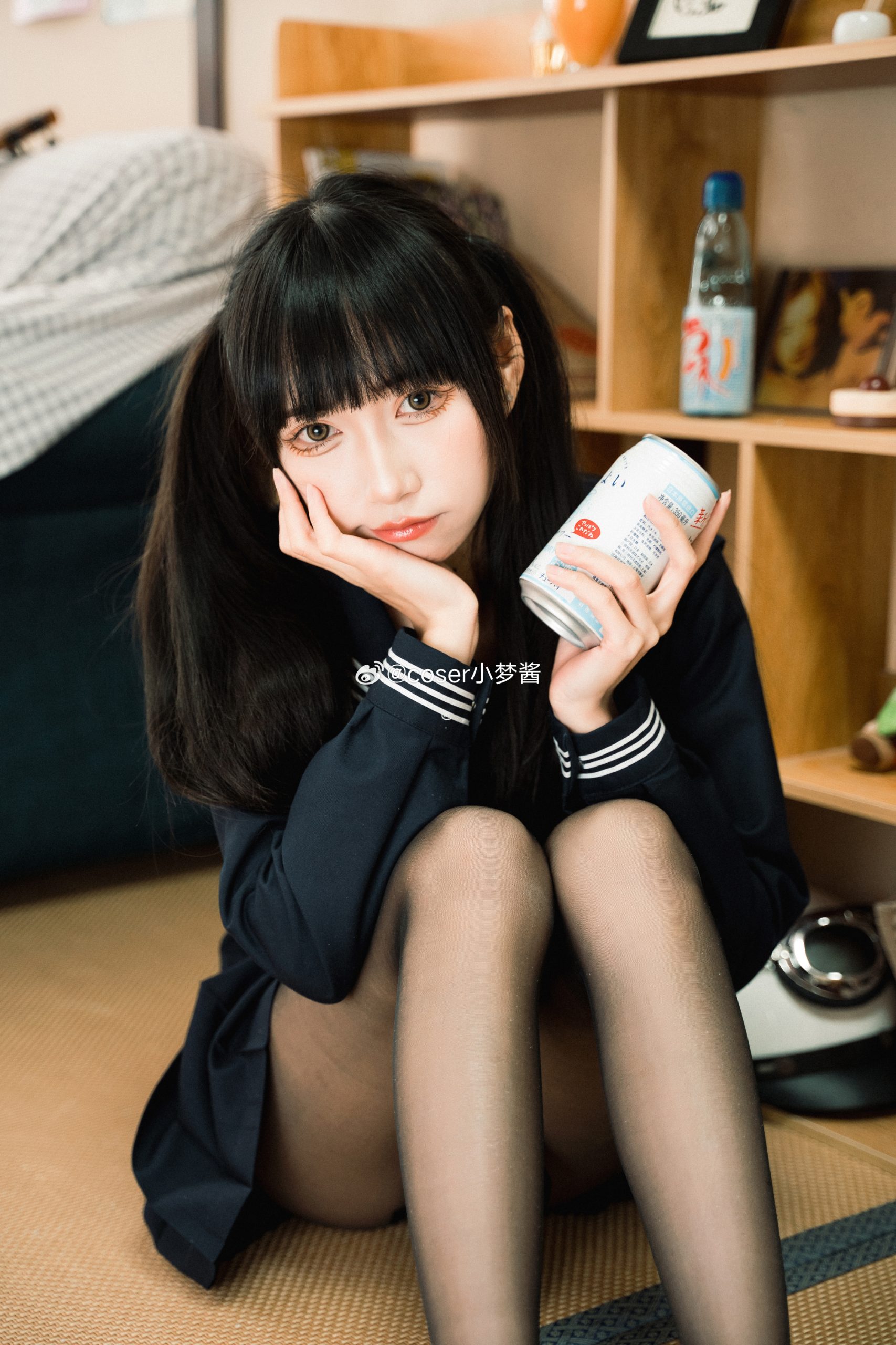 jk日常 青春就像一首诗，而你是诗里最美的一句。@coser小梦酱-米哈社