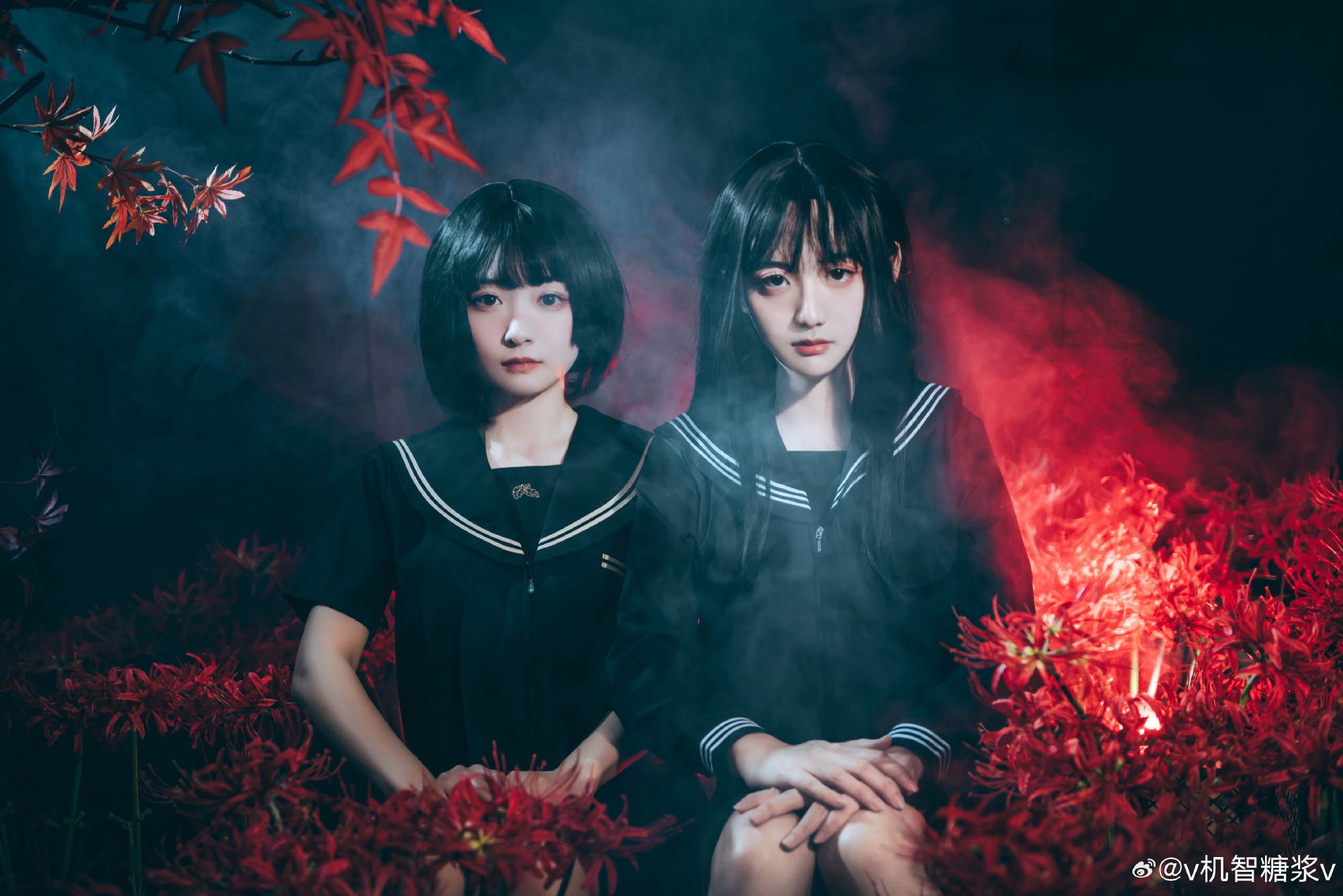 jk 少女啊，踏上了这片土地，不如，就成为我的同类吧@v机智糖浆v-米哈社