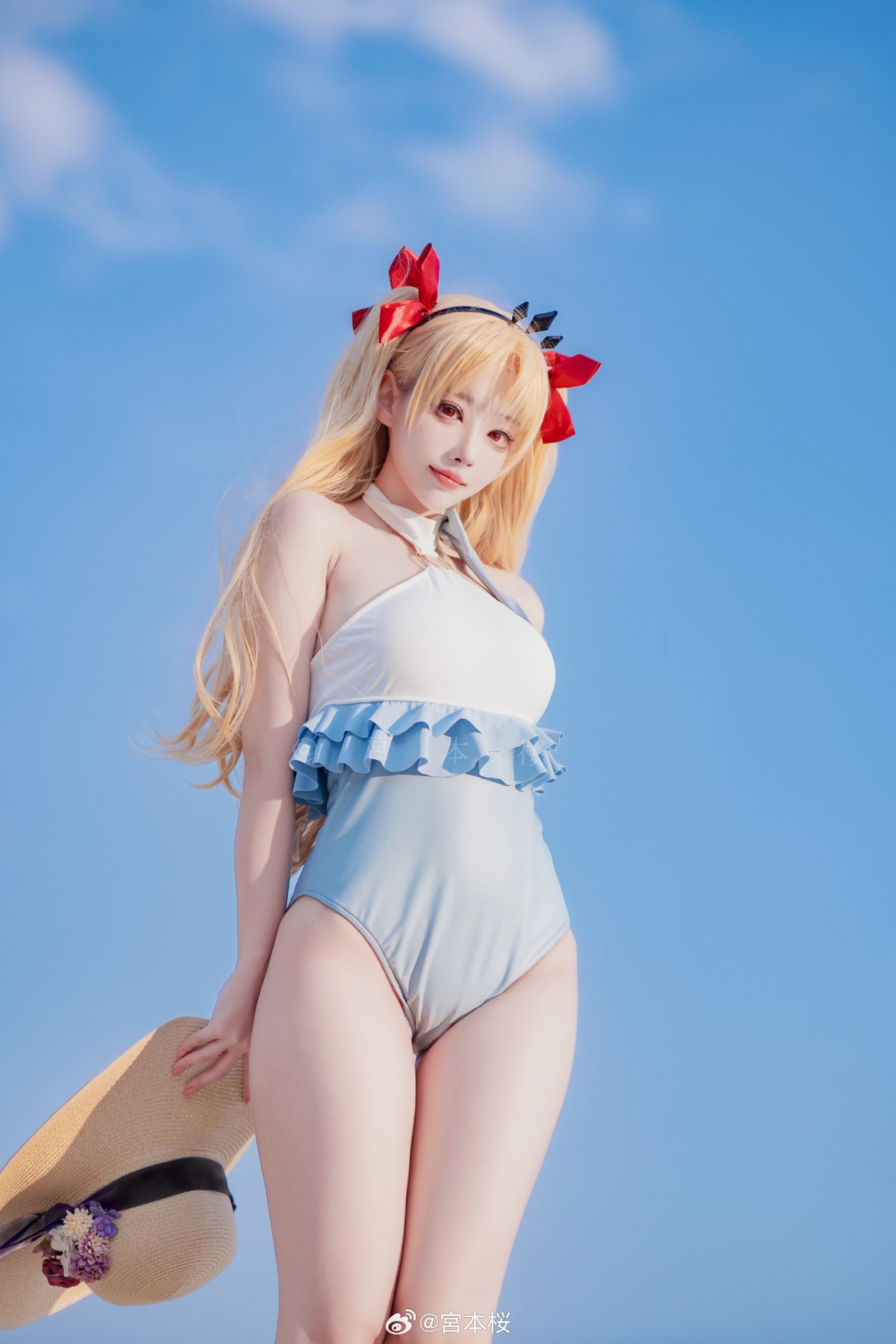 cosplay 命运冠位指定 太空埃列什基伽勒@宮本桜-米哈社