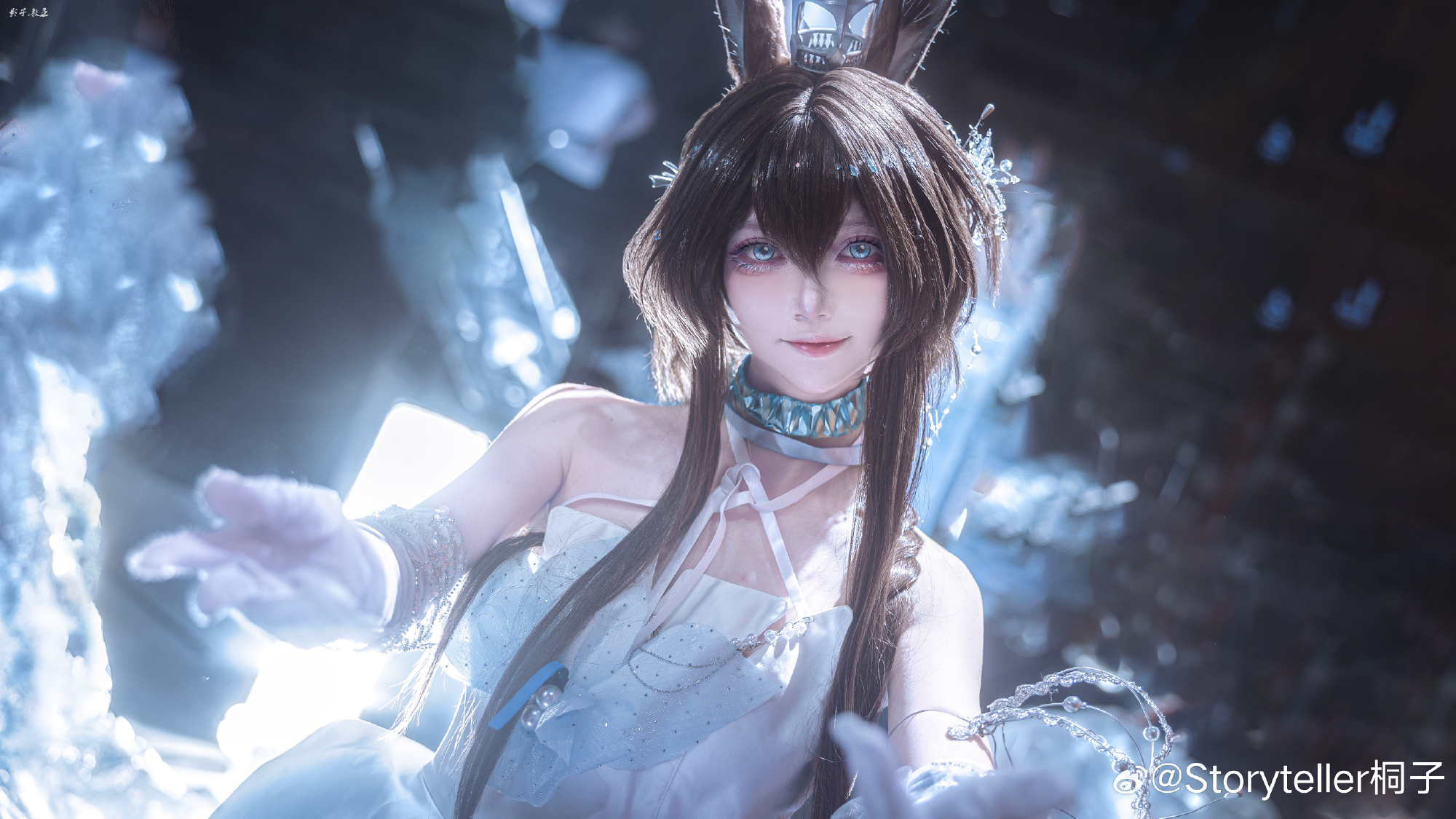 COSPLAY 明日方舟 阿米娅 – 时序花圃@Storyteller桐子-米哈社