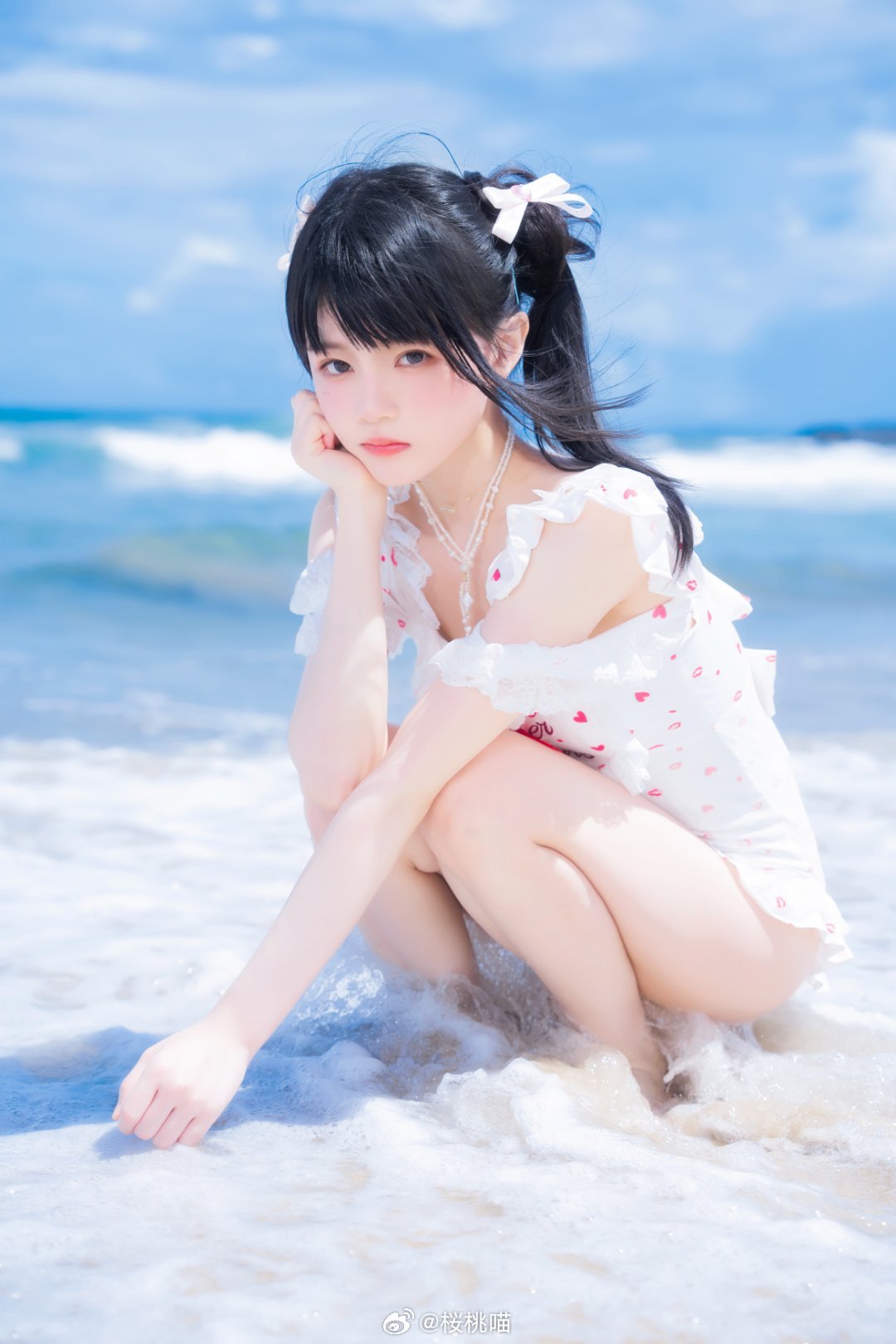 写真 都怪夏天太热 想你的话 还没说出口就融化了.@桜桃喵-米哈社