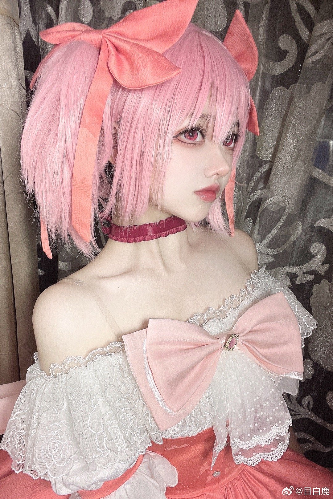 鹿目圆你是一个小蛋糕 @目白鹿-米哈社