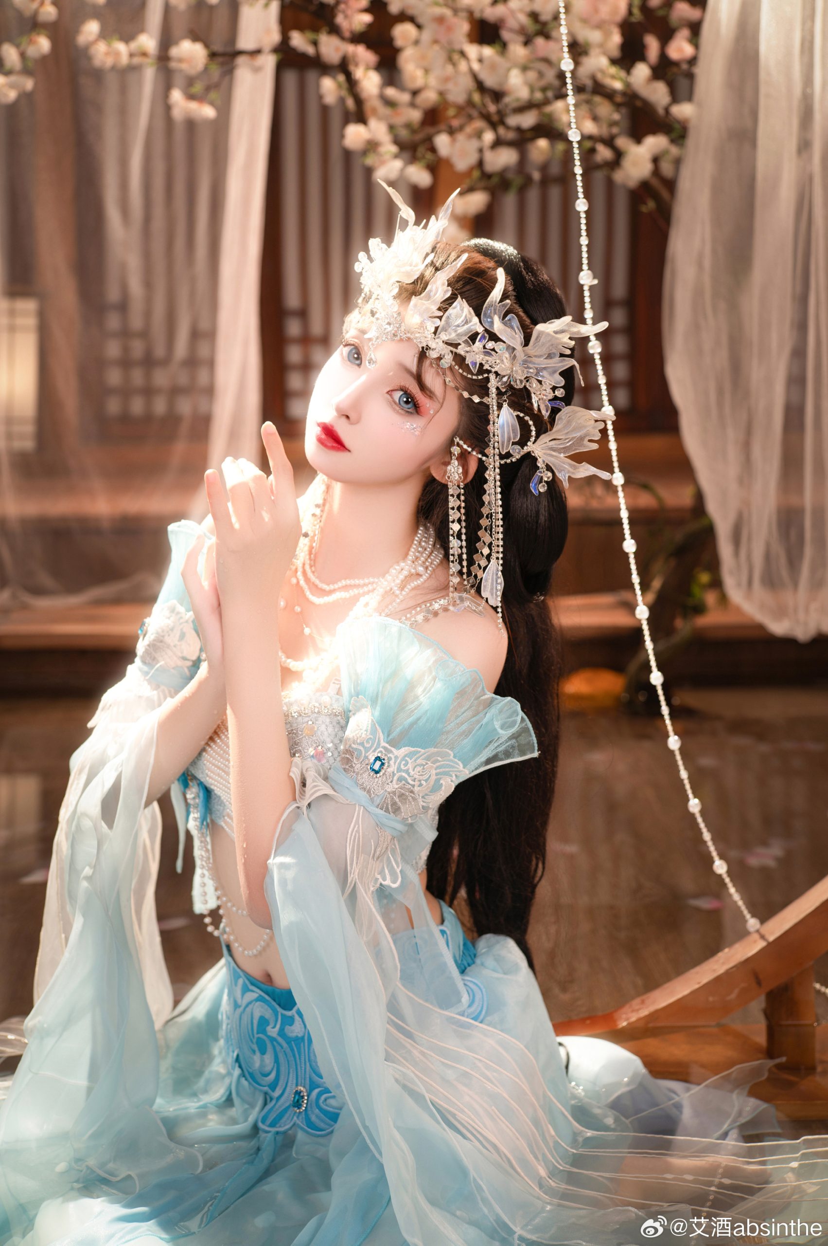 汉服写真 国风～人鱼姬～@-祖木子--米哈社