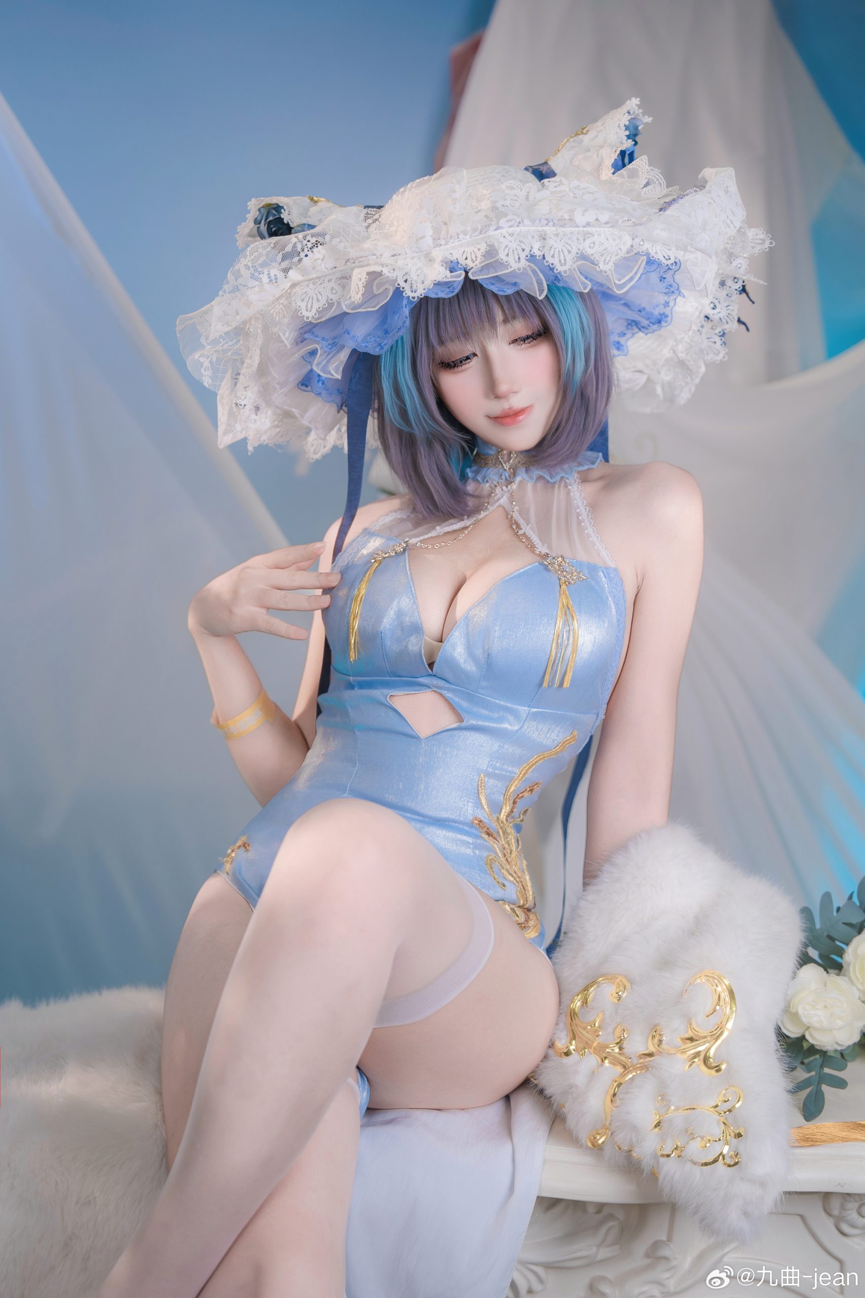 cosplay 碧蓝航线 柴郡@九曲-jean-米哈社