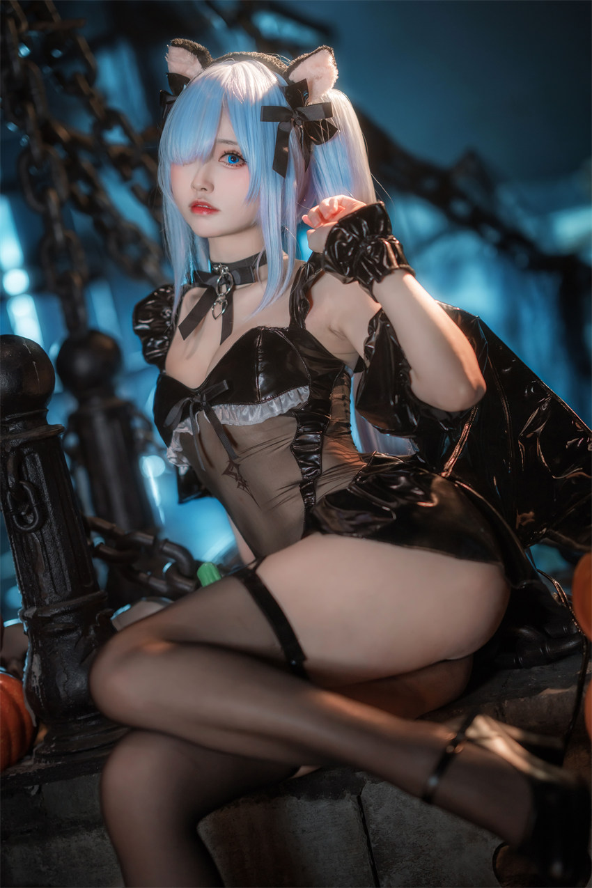 【COSPLAY精选】 碧蓝航线 雅努斯 万圣喵喵惊悚夜@大大卷卷小卷-米哈社