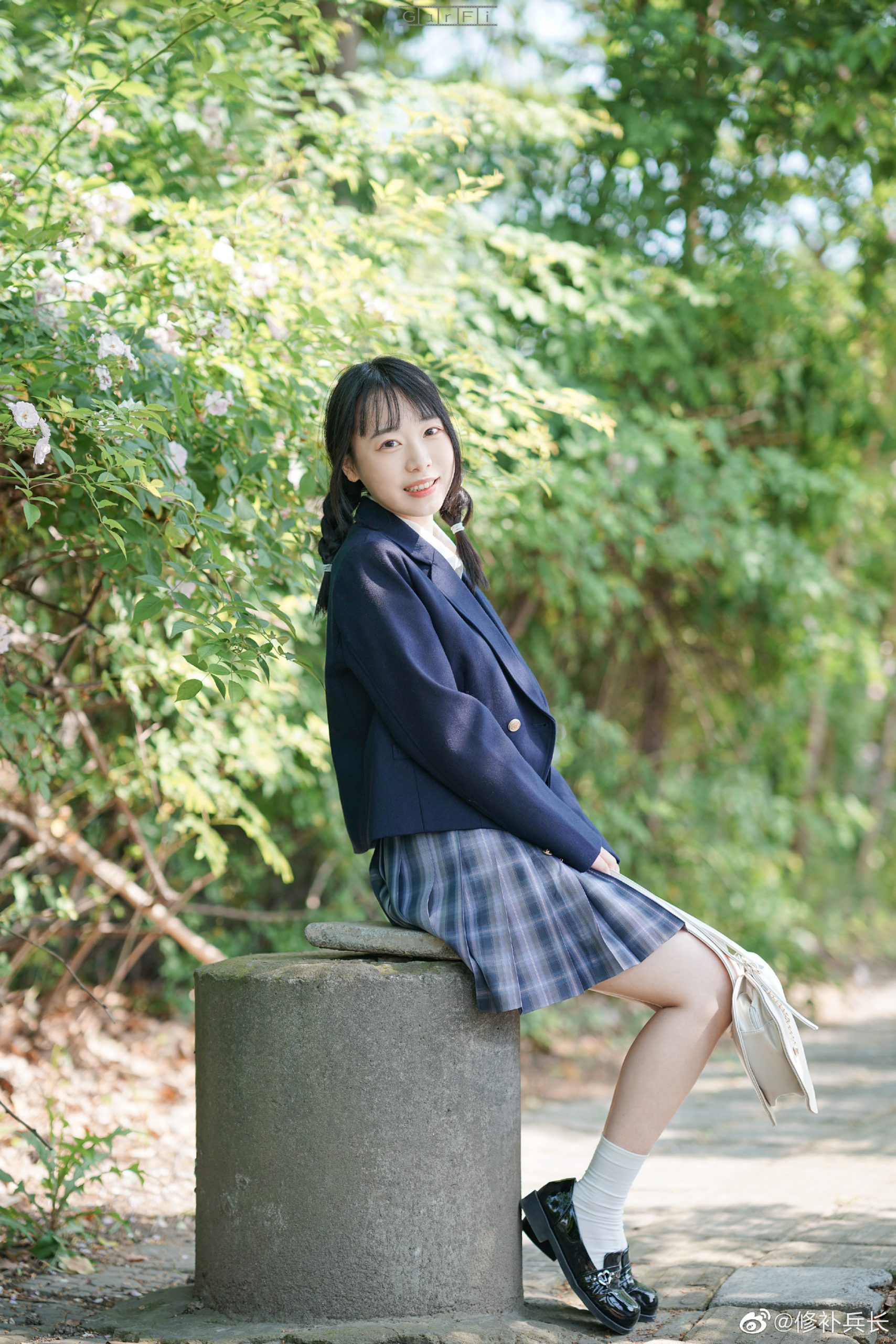 JK制服 JK写真 美少女-米哈社