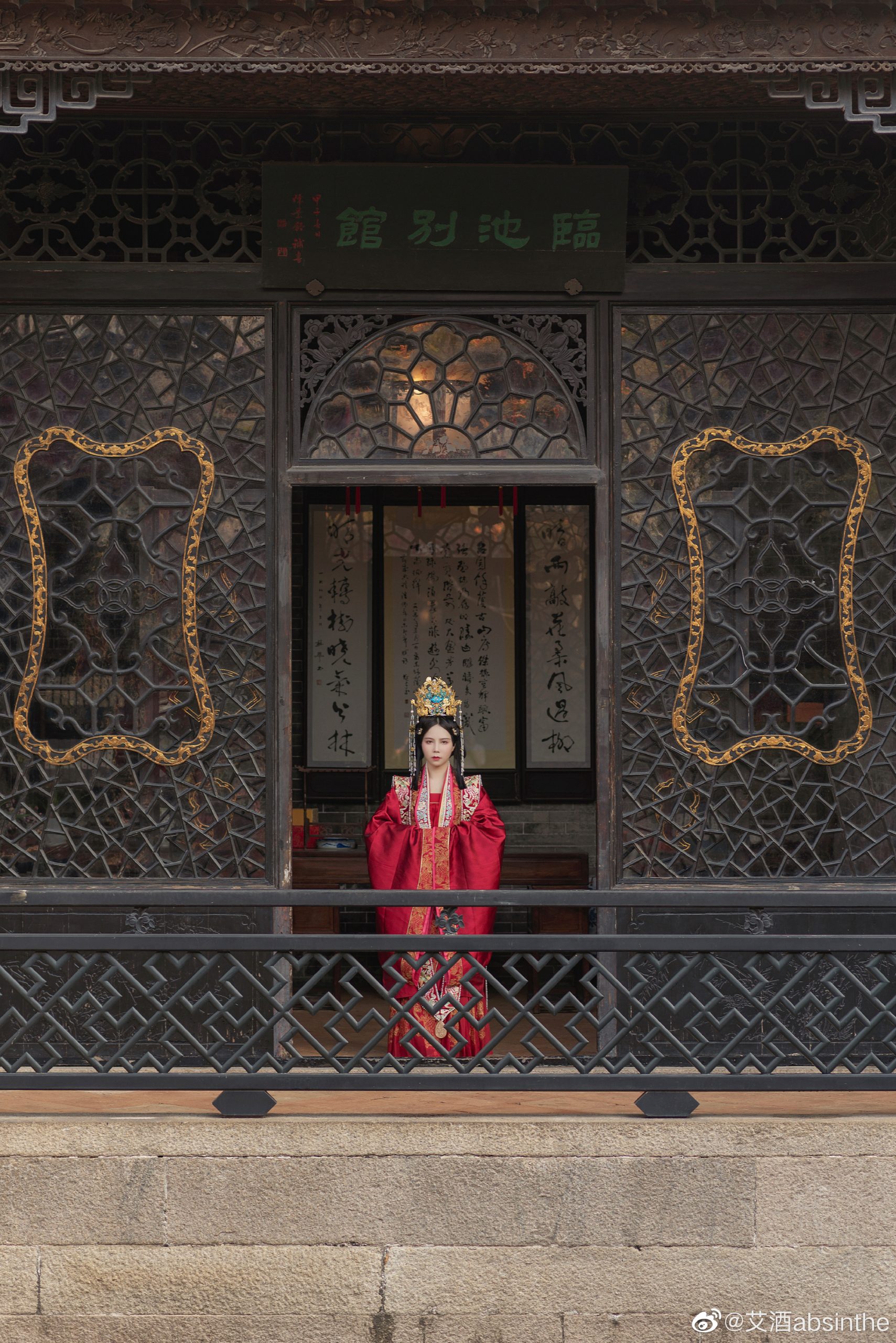 汉服 沉鱼落雁鸟惊喧 羞花闭月花愁颤@南一-米哈社