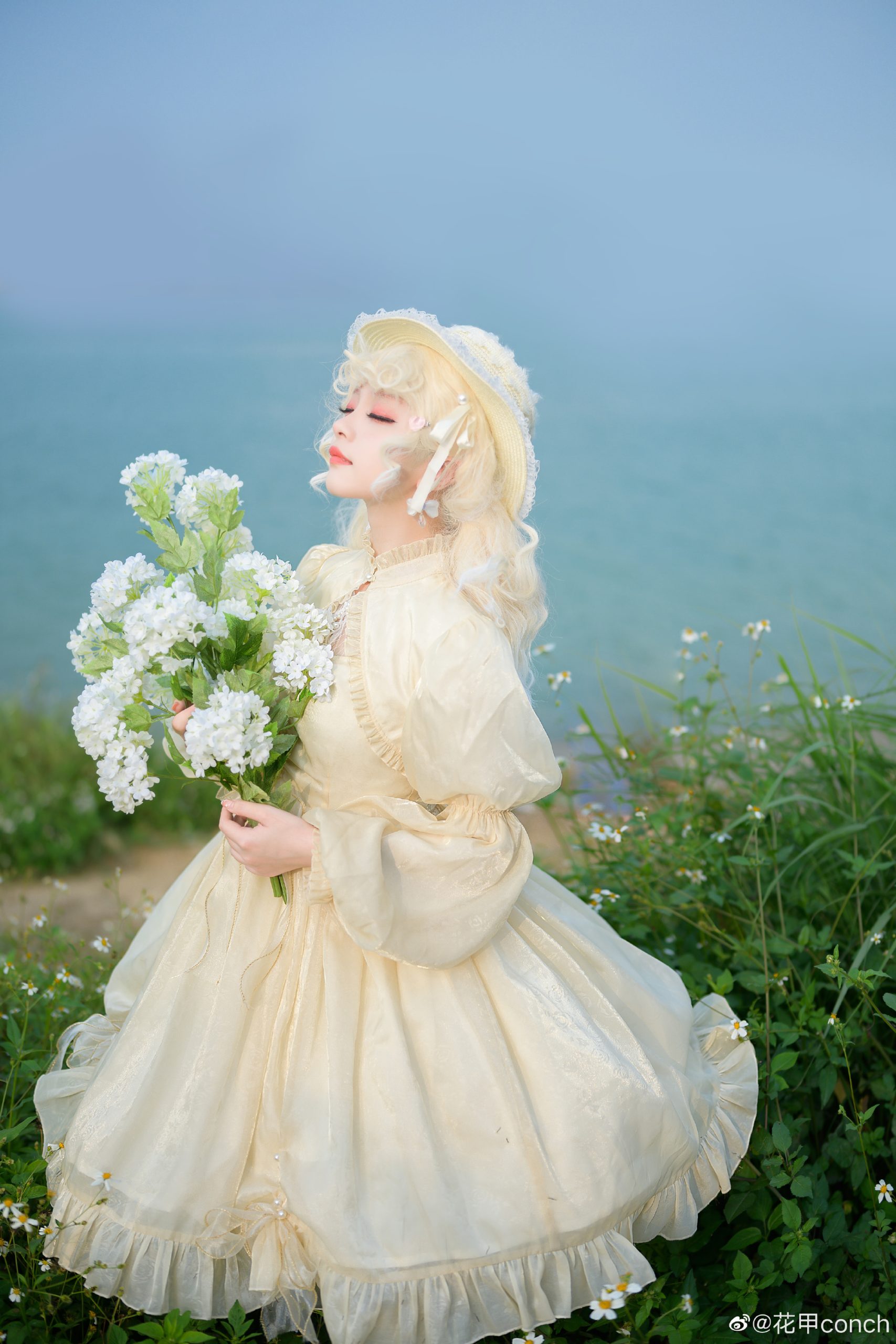 lolita装扮 和你在一起的时光全都很耀眼 @花甲conch-米哈社